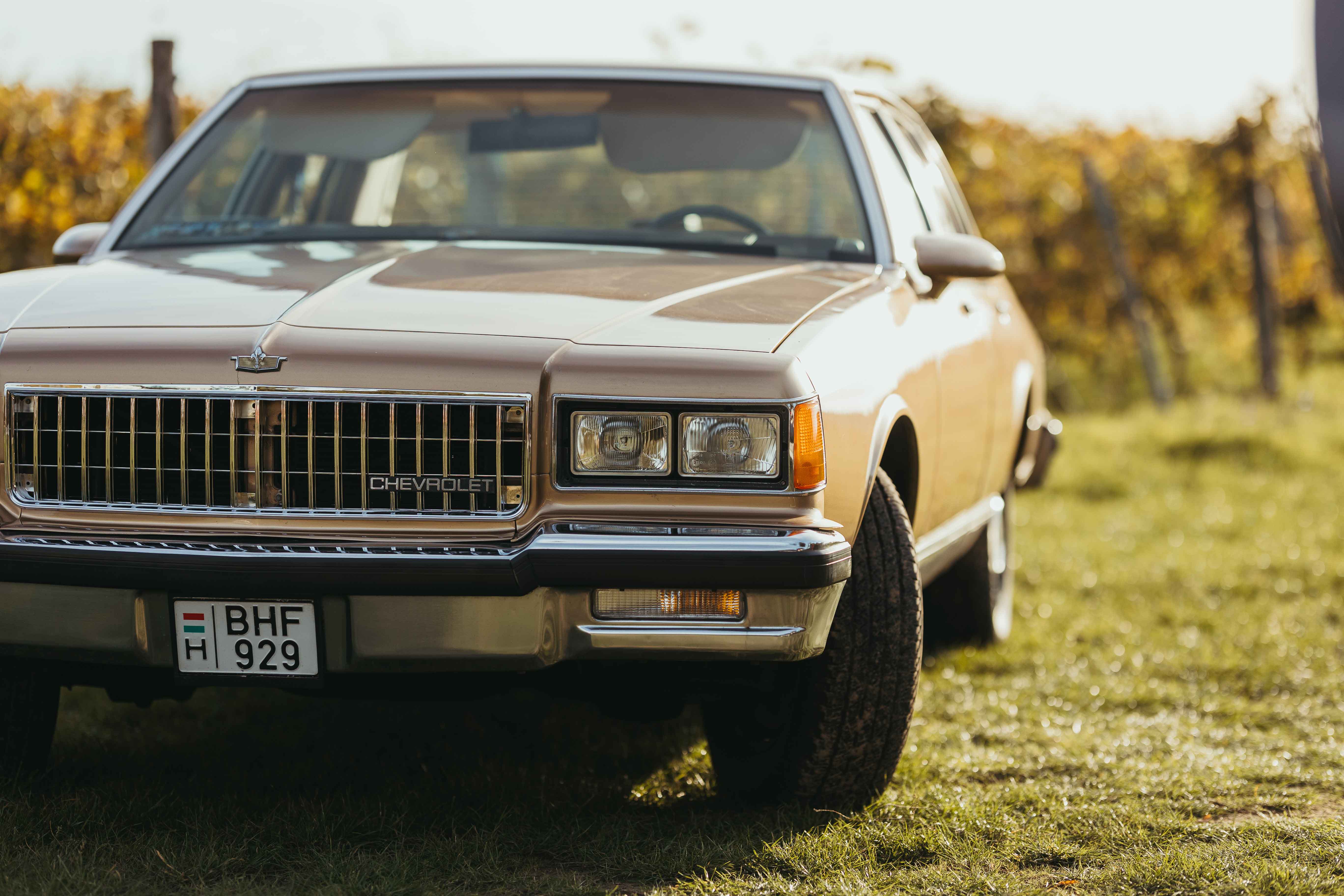 Chevrolet Caprice Classic detailed wheel and tire shot