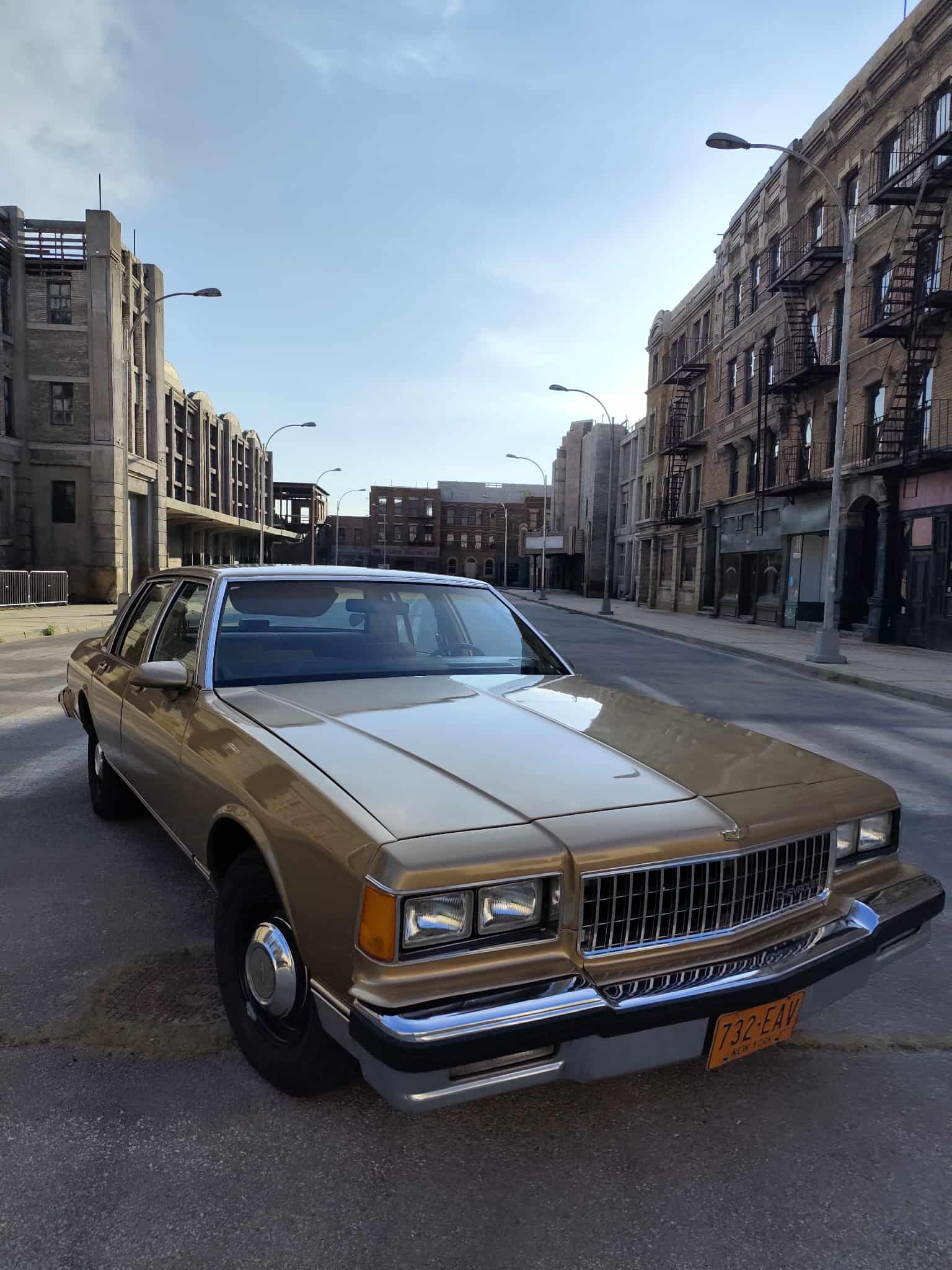 1986 Chevrolet Caprice interior rear passenger seats